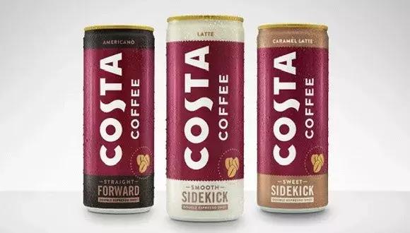 「饮品」可口可乐联合Costa推出罐装即饮咖啡
